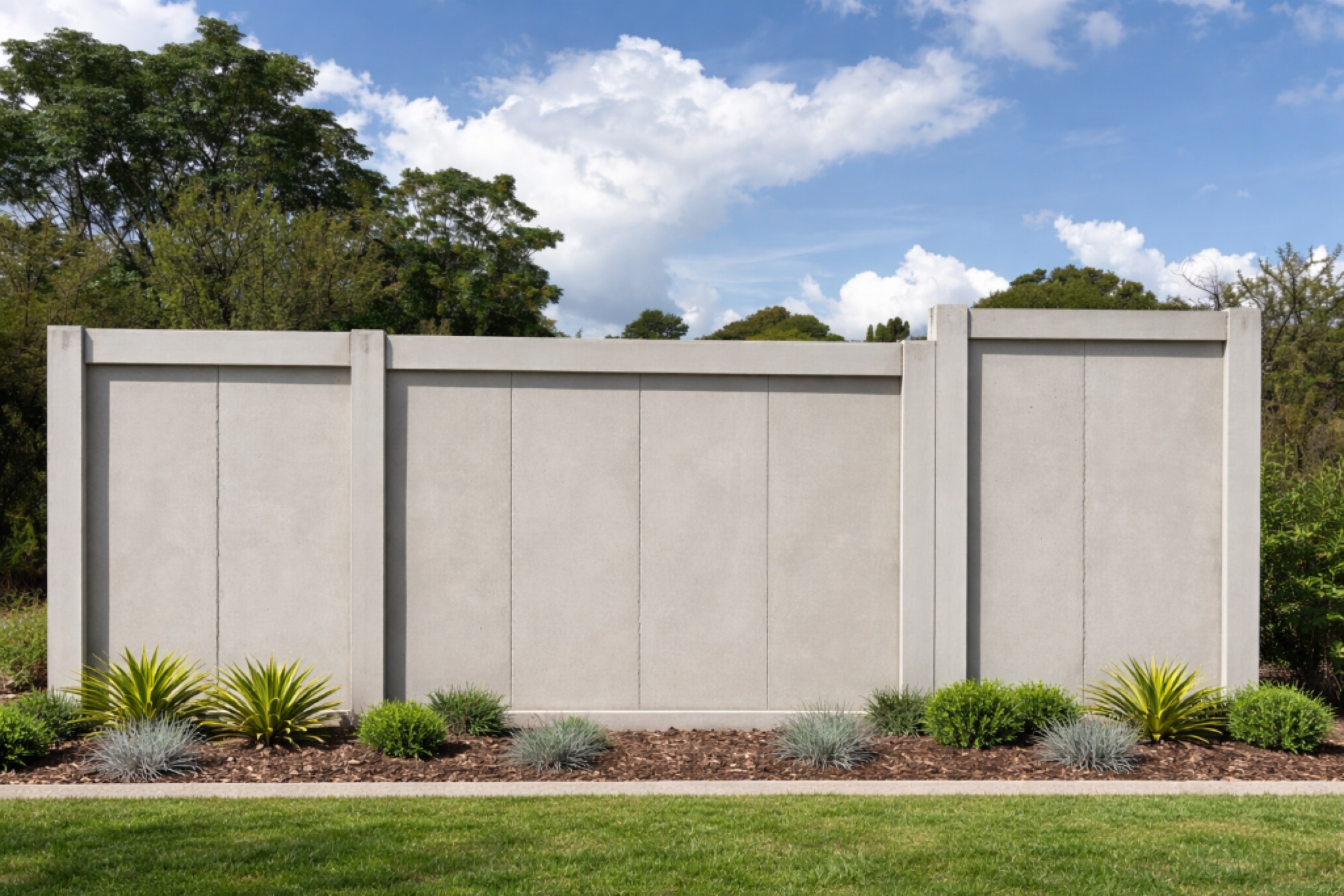 CreteWalls precast concrete boundary wall
